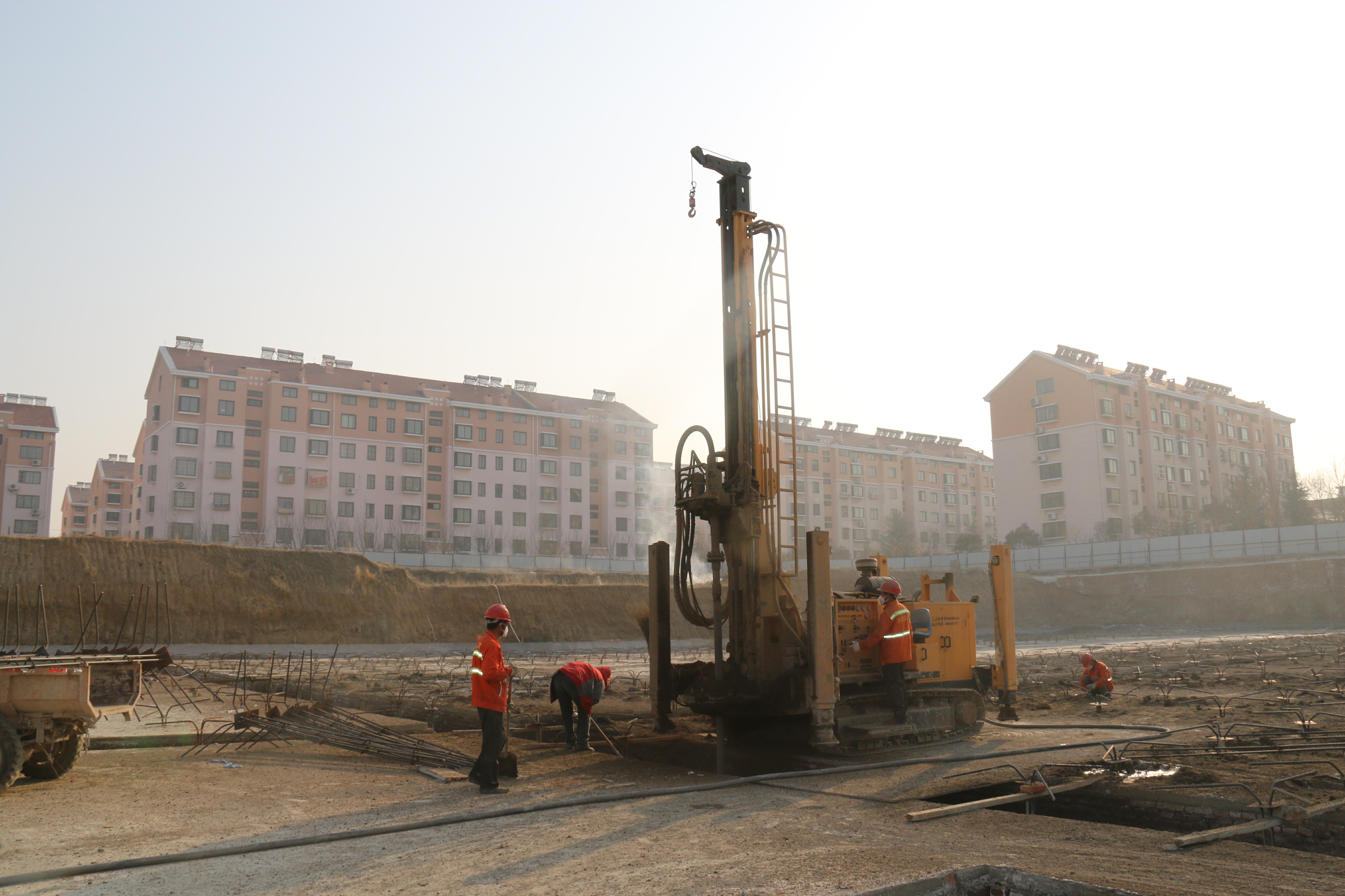 興華景園五期車庫基礎項目施工團隊